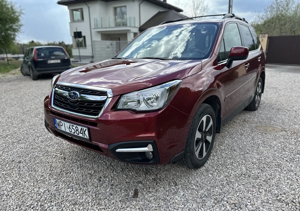 Subaru Forester cena 82999 przebieg: 74300, rok produkcji 2018 z Piaseczno małe 301